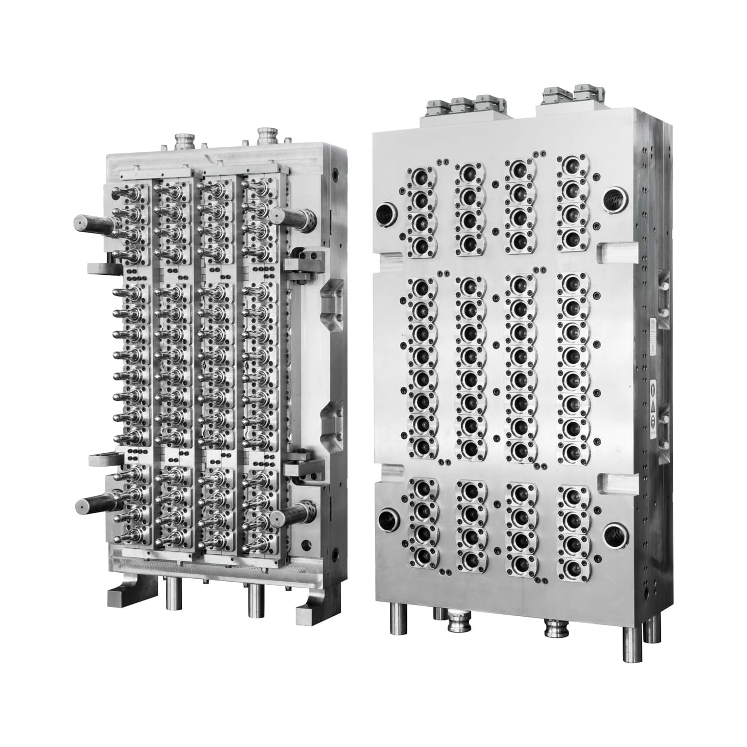 64 -Cavity 38 Neck Pet Preform Mould With Needle Valve Gate