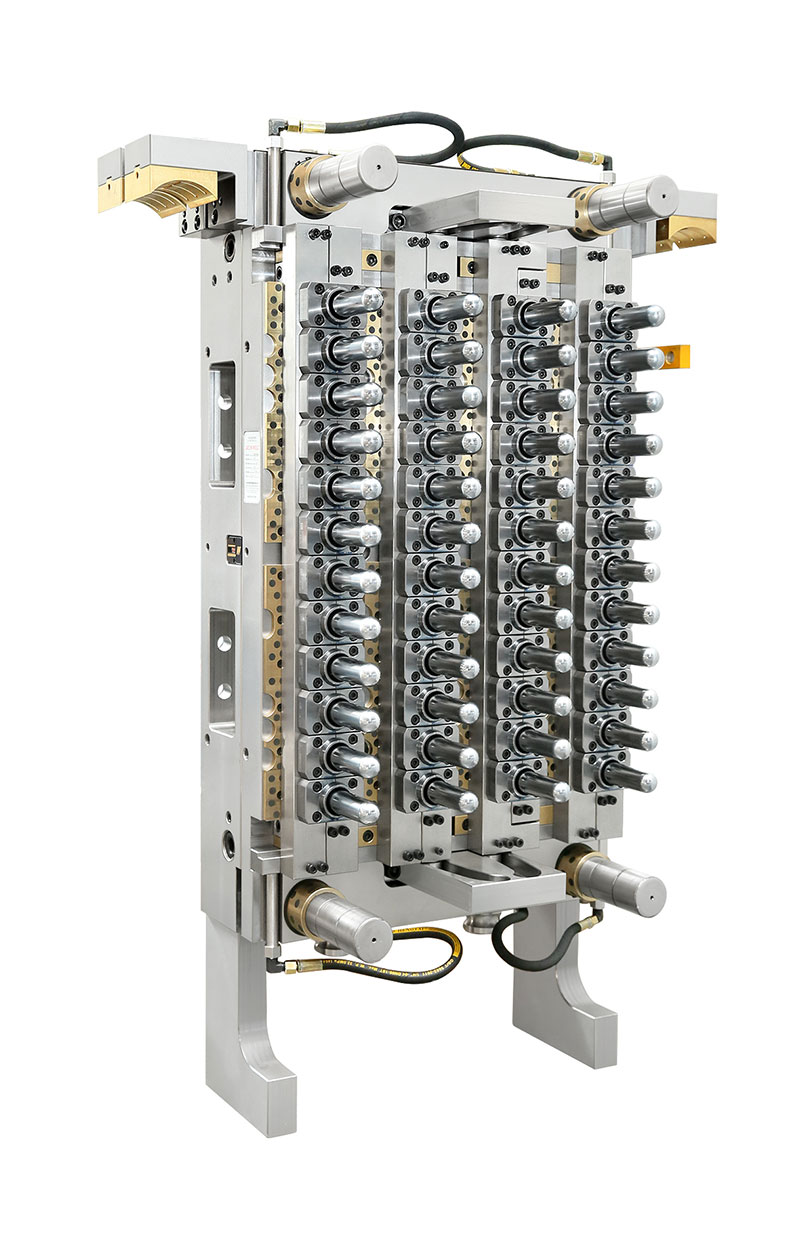 48-Cavity Hot Runner Pet Preform Mould With Needle Valve Gate